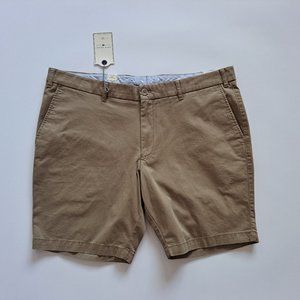 New Men's True Khaki Brown College Shorts Size W 38